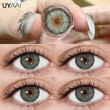 Color Contact Lenses Natural Contact Lens NEW Siri Series Makeup Colored Pupils Cosmetics Beauty Green Lenses Blue Pupils