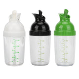 New Salad Dressing Shaker Drop Resistant Sauces Dispenser with Lid Free Salad Dressing Container Jar Kitchen Accessories Tools