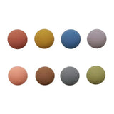 Frosted Magnet Mo Landi Round Paste Whiteboard Hole Plate Photo Paste Simple Refrigerator Magnets