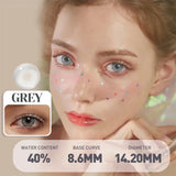Eye Eyes Color Contacts Colored Contact Lenses Lens Small Pupil Prescription Wholesale Myopia Natural 14.2mm 2Pcs 1 Year