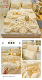 Class A Pure Cotton Summer Quilt Soybean Fiber Thin Quilt Princess Style Lace Ruffles Comforter Summer Air Conditioned Blanket
