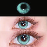 2Pieces Colored Contact Lenses Bling Pupil Beauty Cosplay Color Circle Lens Yearly Galaxy Coloured Contacts