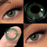 1Pair Fashion Contacts Lenses Makeup Beauty Soft Lenses Brown Eyes Comfort Health Green Eyes Colored Contacts Natural