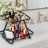 2 Tier Countertop Fruit Basket,Portable Fruit Basket for Kitchen Organizer Storage & Dining Room Fruits Vegetable Bread Snack