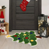 Christmas Tree Home Rugs Bedroom Rug Carpet Floor Mat Entrance Door Bedroom Bath Toilet Anti Slip Mats Imitation Cashmere Carpet