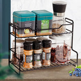 Stainless Steel Bathroom Storage Shelves, Tabletop Storage Shelves, Stackable Condiment Storage Shelves in The Kitchen