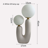 Nordic Children Room Bedroom Bedside Light Creative Art Study Reading Desk Lamp Designer Living Room Dual Head Table Lamp Decor