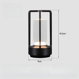 LED Night Light USB Charging Table Lamp Touch Control  Ambient Light for Bedroom Living Room Cafe Hotel Home Decor Gift