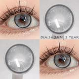 2pcs Blue Natural Color Contact Lenses for Eyes Brown Lenses Colorcon Korean Lenses Yearly Beauty Brown Eye Contacts