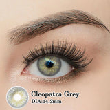 New Colored Contact Lenses 1 Pair Green Iris Natural Pupil Color Circle with Prescription 0-8 Degrees Annual Siri Urban