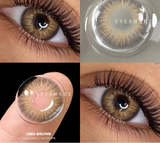 2pcs Natural Color Contact Lenses for Eyes Blue Eye Lenses Gray Pupils Lens Brown Lenses Yearly Cosmetic Green Contacts