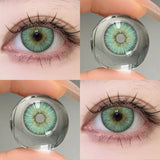 1 Pair Color Contact Lenses For Eyes Natural Gray Blue Beautiful Pupil Soft Natural Accessories Yearly Cosmetic Pupils