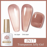10ml Blossoming Gel Nail Polish Clear Watercolor Spreading Effect Functional Gel Easy To Apply Nail Art Design Home
