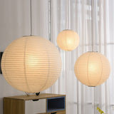 Wabi Sabi Rice Paper Pendant Lamp
