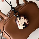 Gradient transparent animal graffiti TPU protection cover with keychain anti loss rope case for airpods 4 3 2 1 pro 2 soft cases