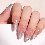 10ml Pink Glitter Gel Nail Polish Semi Permanent Soak Off UV LED Nail Gel Shinning Varnish Nail Art DIY