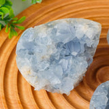 Natural Blue Cave Original Stone Ornament Wishing Make a Wish Home Decoration