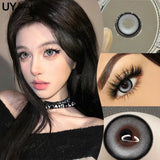 NEW Cosplay Colored Contact Lenses for Eyes Anime Purple Lenses Cosmetic Blue Eye Contacts Brown Natural Fashion Lenses