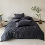 Lyocell Jacquard Soft Silky Cooling Bedding Set Single Double Queen King Duvet Cover Bed Sheet/Fitted Sheet Pillowcases 3/4Pcs