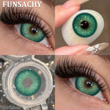 1 Pair Elesis Series Contact Lenses for Eyes Brown/Gray Colored Lenses Blue Natural Eye Contacts Annual Fast Shipping