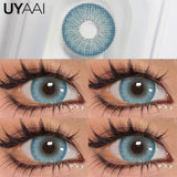 1Pair Fashion Big Lenses Colored Contact Lenses for Eyes Beauty Blue Eyes Lenses Natural Green Pupils Brown Grey Lens