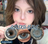 NEW 1Pair Natural Colored Contact Lenses For Eyes Beauty pupillents Grey Pupils Brown Contacts New Cosmetic Eyes Makeup