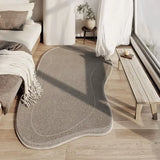 Thicken Washable Floor Mat Home Non-slip Lounge Rug Light Luxury Living Room Decoration Plush Carpet Irregular Rugs for Bedroom