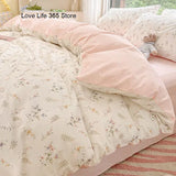 Ins Nordic Butterfly Bedding Set Flat Bed Sheet Duvet Cover Twin Full Queen Nordic Bed Linen Boy Girl Bedding Sets