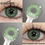 2pcs Natural Color Contact Lenses for Eyes Gray Lenses Colorcont Korean Lenses Yearly Beauty Brown Eye Contacts Lens