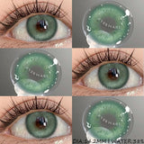1 Pair Cosplay Contact Lenses for Eyes Colored Fashion Pink Contacts Lens Purple Cosmetic Pupil Yearly Contact Lenses