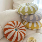 Sweet and Cute Milk Candy Round Plush Cartoon Living Room Decorative Cushion Non-Standard Soft Bed Pillow Plush Pillows
