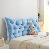 Ins Princess Wind Bedhead Cushions Soft Package Backrest Waist Protection Cushion Dormitory Anti Collision Wall Bedheads Cover