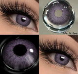 2pcs Hot Fashion Contact Lenses for Eyes Color Gray Pupils Korean Natural Brown Lenses Blue Contact Lens Soft Cosmetic