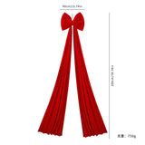 Oversized Red Plushie Bows Decoration For Weddings And Parties Backdrop Christmas Tree Wall Decoration Ormanent Ribbon