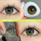 2PCS New Product Color Contacts Lenses Fashion Soft With Degree Lenses Beauty Pupil Makeup Fast Shiping
