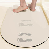 Bath Mat Diatom Mud Absorbent Floor Mats Anti-slip Entrance Doormat Bathroom Carpet Toilet Area Rugs  Alfombra De Baño