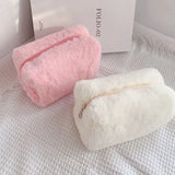 Cute Plush Pencil Pouch Pen Bag for Girls Gift Large Capacity Pencil Case Pen Box Stationery Supplies Cosmetic Pouch Storage Bag