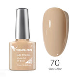 Nail Gel Polish 7.5ml HEMA/TPO FREE Red Sparkle Sequin Gel Nails Beautiful Semi Permanent Soak Off UV LED Gel Polish