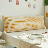 Korean Style Dormitory Headboard Cushion Pillow on The Bed To Protect The Waist Sofa Anti-collision Soft Bag Removable Washable