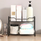 Stainless Steel Bathroom Storage Shelves, Tabletop Storage Shelves, Stackable Condiment Storage Shelves in The Kitchen