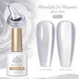 Gold Reflective Moonlight Gel Nail Polish Cat Magnetic Aurora Spar Glitter Semi-Permanant Varnish Nail Art Magnetic