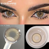 1 Pair Colorful Contact Lenses for Eyes Grey Contact Lenses High Quality Natural Brown Contact Lenses Blue Eye Lens