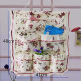 Home Storage & Organization Multilayer Fabric Hanging Storage Bag for Door Wall Wardrobe Dormitory Creative Organizer