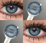 1 pair Fashion Makeup Beauty Contacts Lenses Soft Yearly Blue Green Contacts Eyes Color Lenses Colored Soft Lens Pupils
