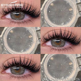1 Pair Colored Contact Lenses for Eyes Natural Look Brown Eye Lenses Gray Pupils Lens Blue Lenses Green Eye Contacts