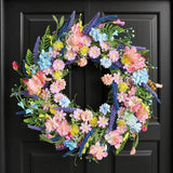 Outdoor Garden Decor Artificial Wreath Hanging New Arrival Festival Party Door Hanging Ornament Home Decoration Home Decor
