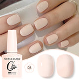 10ML Gel Nail Polish Solid Color Glass Gel Varnish Nail Art Gel Spring Summer Gel Nail Soak Off UV Gel Gel Vernis