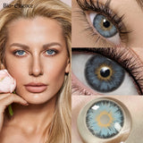 Complete Blue Colored Contact Lenses Collection | Natural Rimmed Blue Patterns | Perfect for Dating, Photoshoots
