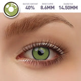 Colored Contact Lenses Lalens Cosplay Cartoon Green Snow Blue Pink Color Contacts Eye Lens Eyes Half Year 2Pcs