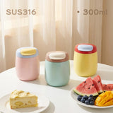 300ml Stainless Steel Eggshell Thermos Cup For Children,Women,Holiday Gift,Double-layer Vacuum Drinkware,Thermal Water Bottle